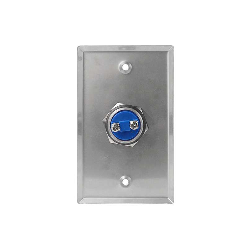 Mortise Mounted Spdt Door Exit Push Button Momentary Switch Waterproof 115 * 70 * 25mm
