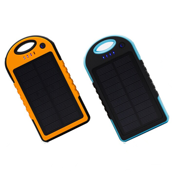 2014 Hot selling ! New style 12000mAh portable waterproof solar charger for Iphone 6