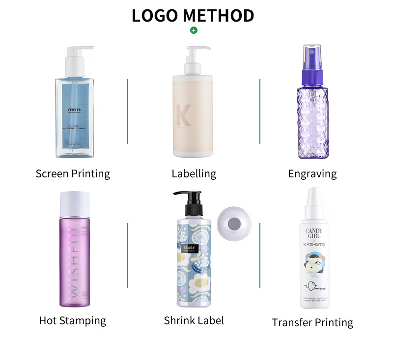 Opaque Color Body Lotion Bottle 10 OZ Logo Printing Empty Cosmetic Bottle