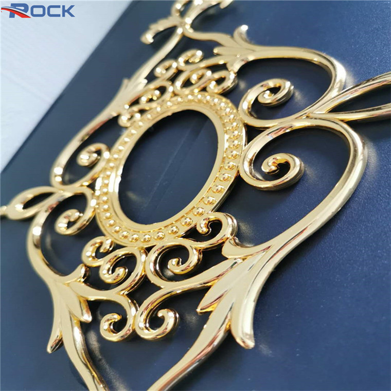 5*9 popular golden aluminum Georgian decorative bars flower for windows