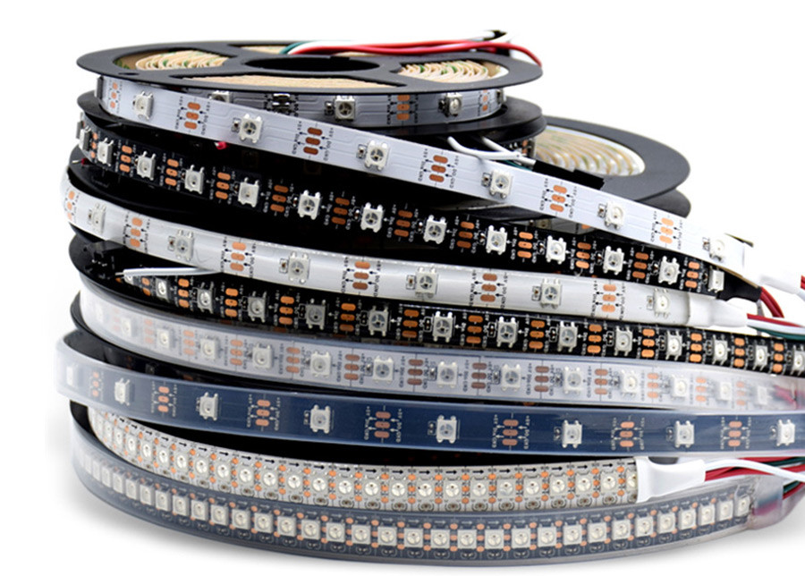 12V 24V Colorful LED Strip PCB Board Design Double Layer Board With OSP Antioxidant