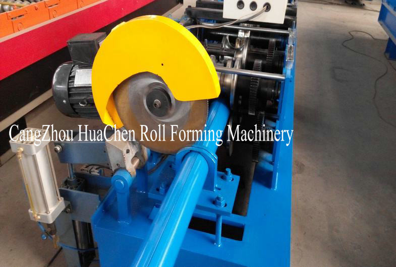 76.2 * 101.6mm Rectangular Downspout Roll Forming Machine For Rainwater Downpipe