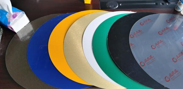Alloy1100 0.60 PE Paint Color Coating Aluminum Circle For Production Food