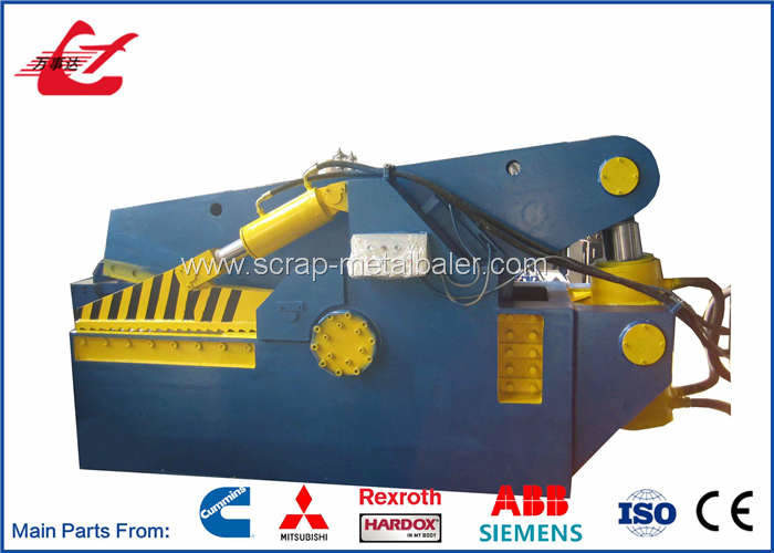 Mitsubishi / Siemens PLC Q43-1200 Alligator Scrap Metal Shear With Button Control