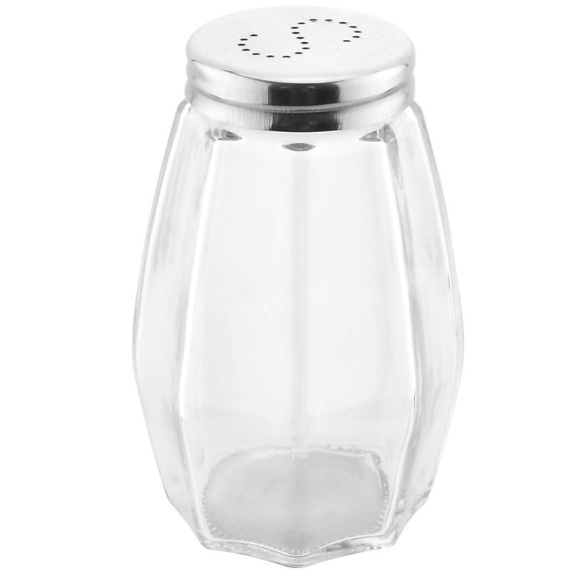 Salt and Pepper Shakers Soy Sauce and Oil Dispensers / High Transparent Glass Condiment Pots