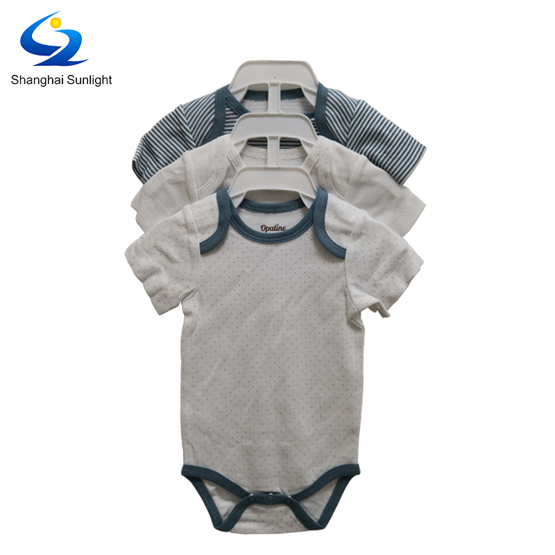 Comfortable and Cute 100% Cotton Longsleeve Infant Bodysuit with Ruffle Detailing