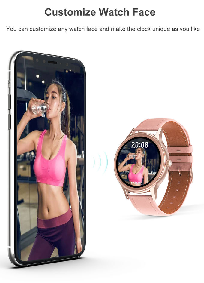 Men / Women Fitness Tracker DT66 Smart Watch 1 - 2 Hours Charging Time