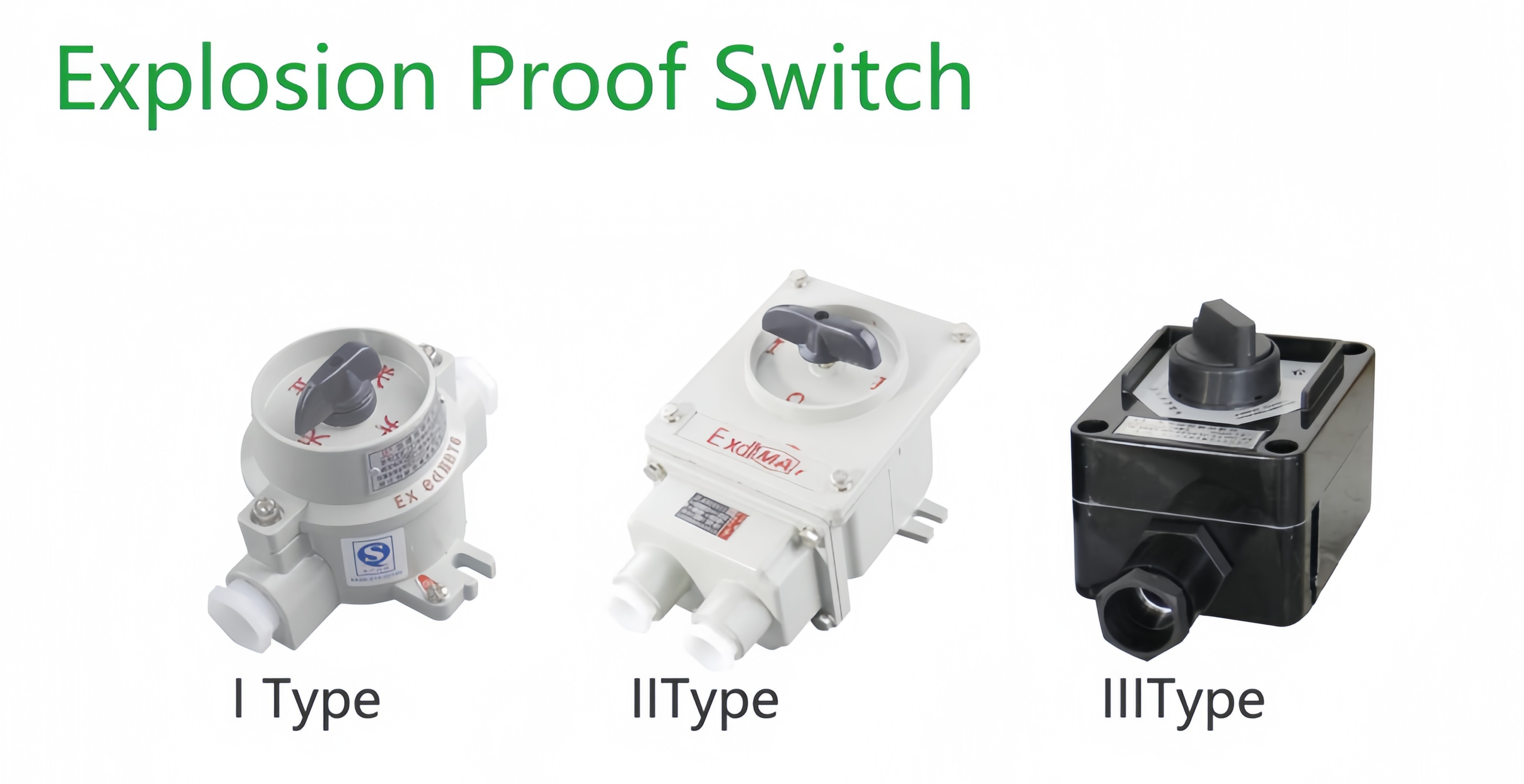 10-60a Atex Explosion Proof Switch Corrosion Resistant Ip66