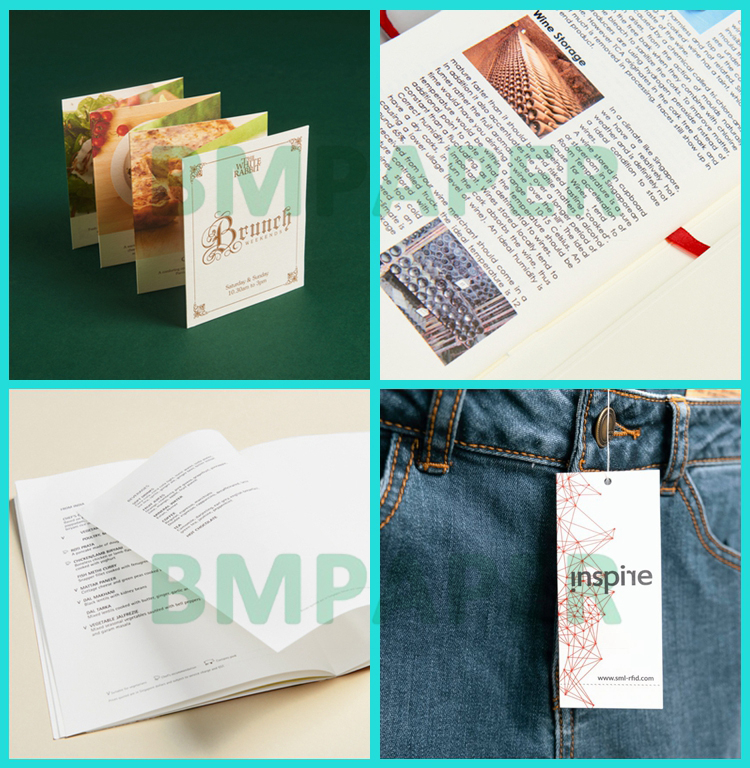 300gsm 350gsm White Uncoated Woodfree Paper Board For Invitation 72 x 102cm