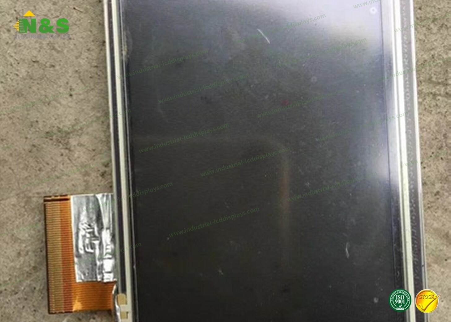 Normally White 3.5 Inch Sharp LCD Panel LQ035Q7DH06 High Brightness Warranty