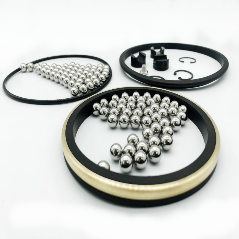 Oilfield Setting Tool Replace Worn Dust Seal 4" 15k Kemper Swivel Joint Repair Kits With Steel Balls