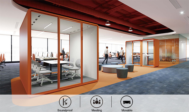 Strength business pods for meeting resting sound insulation room office silent pods