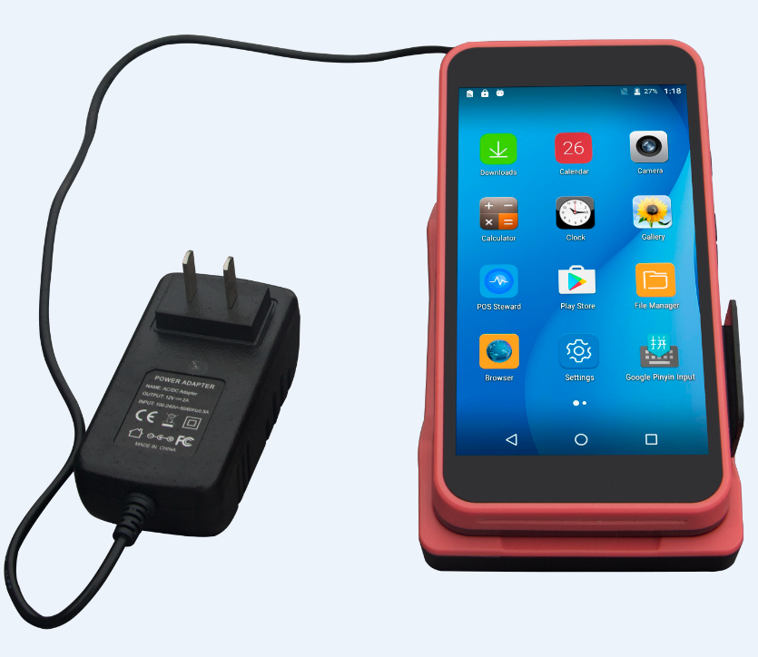 Main Display 5.5inch IPS HD720P Android POS Terminal with Touch Screen and Printer