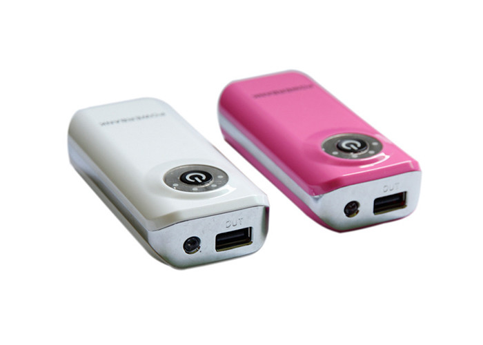 Fish Mouth Shape Plastic Power Bank 2600mah Short Circuit Protection