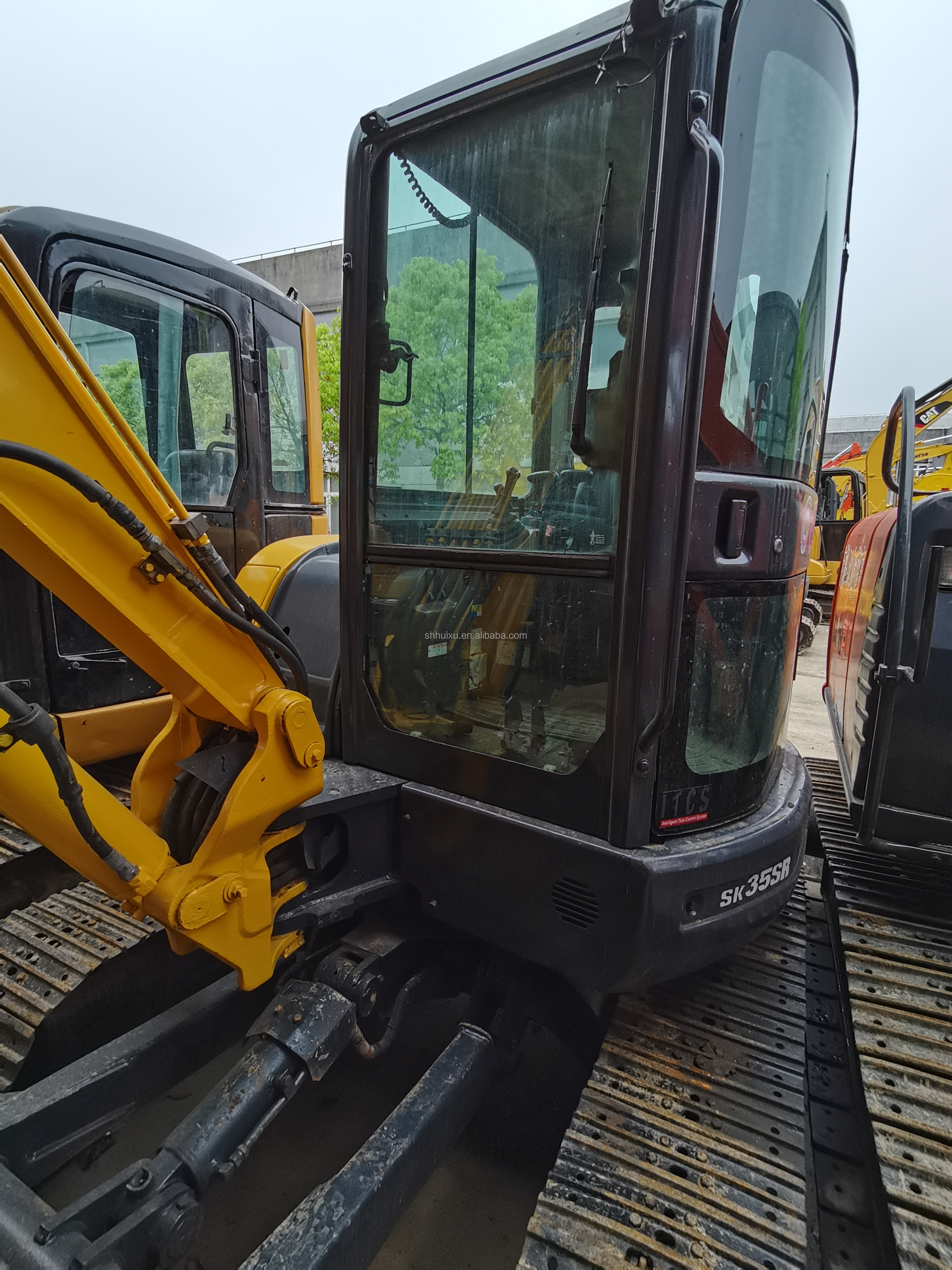 original used Japanese excavator kobelco sk35/high engine power second hand kobelco sk 35 on sale