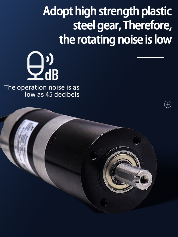 Speed Gate Motors 24 Volt 7.9A 9.3Nm 100RPM 100W with Incremental Encoder