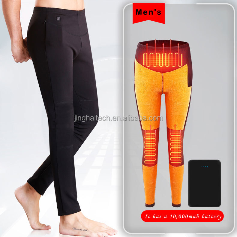 100% Cotton Rechargeable Heated Vest Pants Multifunctional Elastic Waist