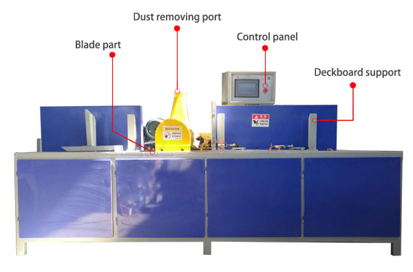 American Standard Wood Pallet Board Chamfer Machine