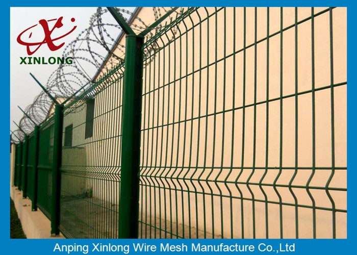 Bending Welded Wire Mesh Fence Garden Product 60X150 Mm Mesh Size 1.8m Width