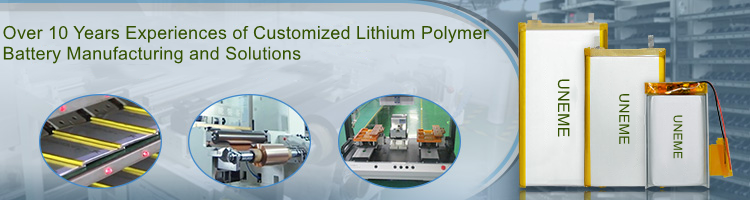 Long Cycle Life 3.7V 530mAh Customized Lithium Polymer Battery 403040 with UL1642