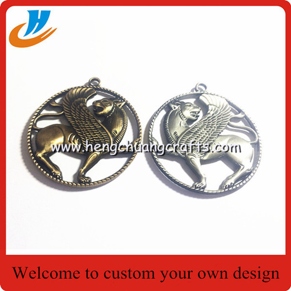 Custom coin keychain metal medal,zinc alloy metal medals with your own design