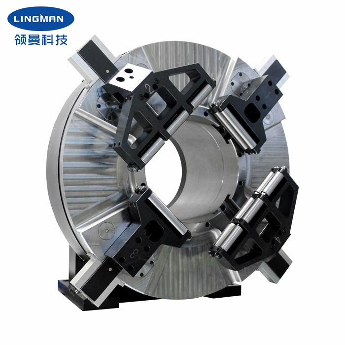 Full Stroke Single Bearing Main Chuck For Laser Tube Cutting Equipment