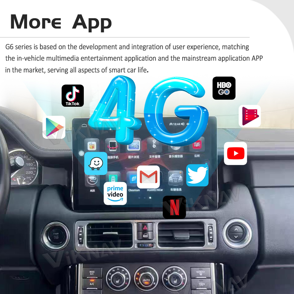 13.1 Inch Android Auto Car Radio For 2002-2012 Range Rover V8 GPS Navigation Multimedia Player Wireless Carplay 4G