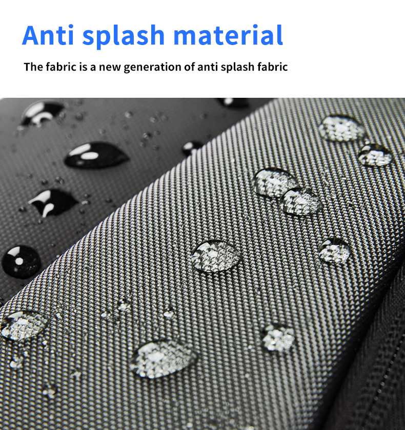 High Capacity Waterproof Mens Sling Bag Sports Crossbody Bag Wear Resistance