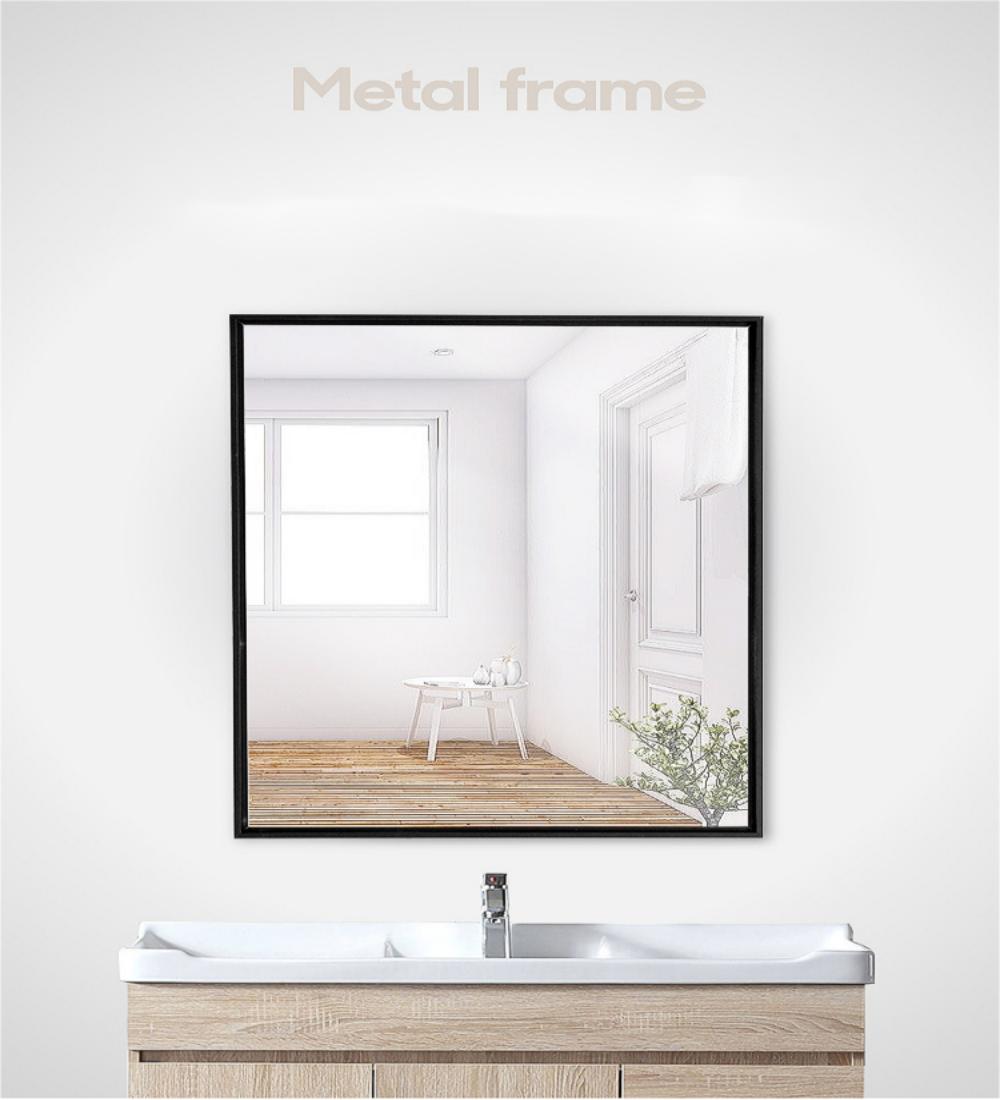 Home Wineshop Must-Have Art Deco Design Style Genuine Gold Vanity Framed Wall Mirror