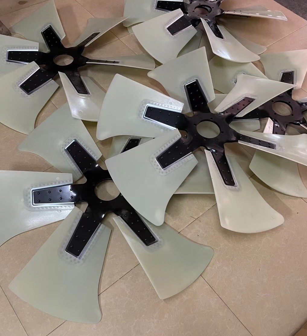 6UZ1 Cooling System Fan For Case CX460 Excavator