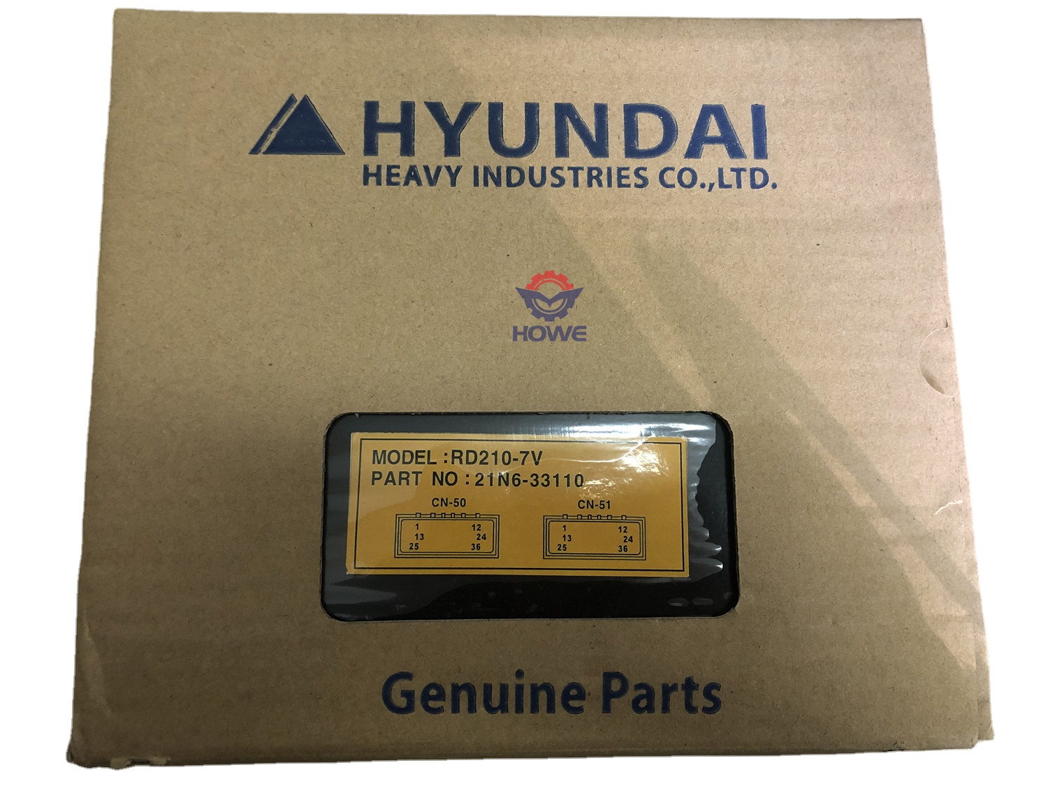 21N6-32410 ROBEX R200W-7 Excavator Controller ECU Computer Panel For Construction Works