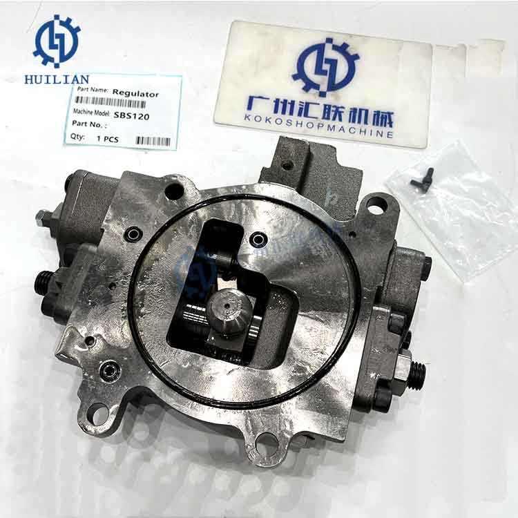 SBS120 SBS80 Excavator Hydraulic Regulator Main Pump Regulator for E320C E320D Excavator Spare Parts