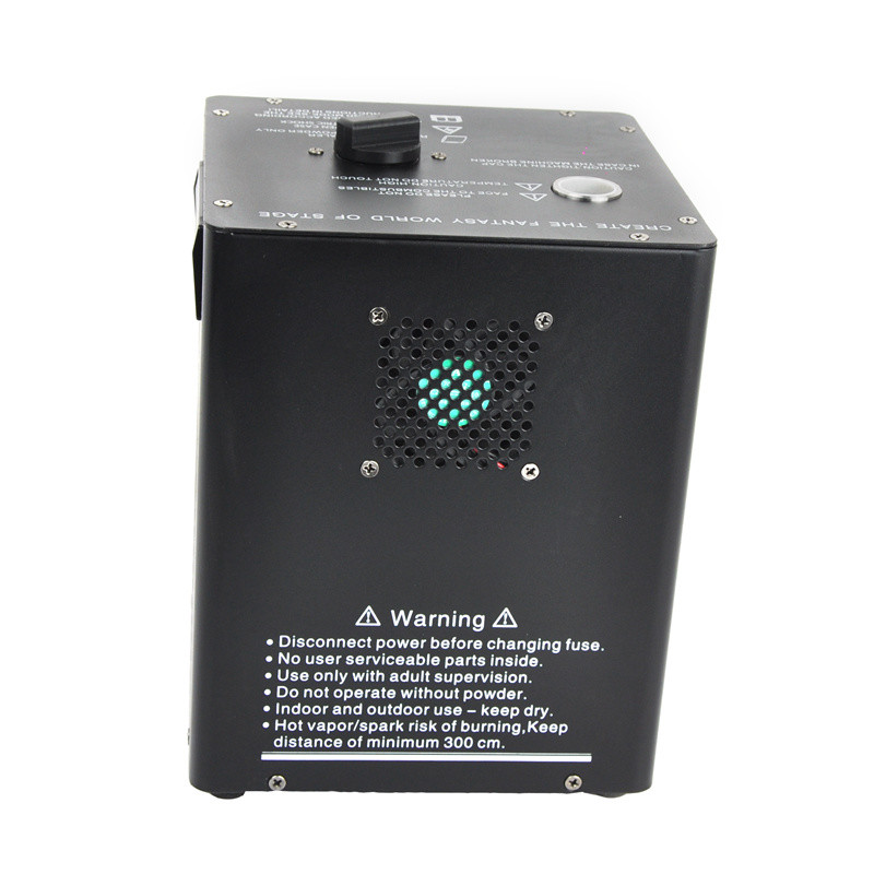 CE RoHs Listed Colorful Wireless DMX Wedding Effect Reusable Cold PYRO machine