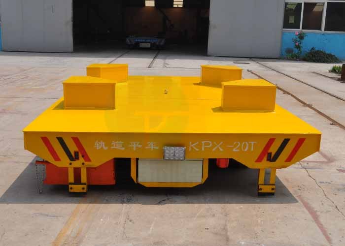 Professional Aluminum Mould Handling Equipment Transfer Vehicle Running On Steel Track