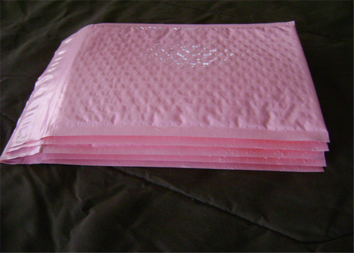 Multifunctional Poly Bubble Mailers Red Color 7.25"X12" #1 Size Biodegradable