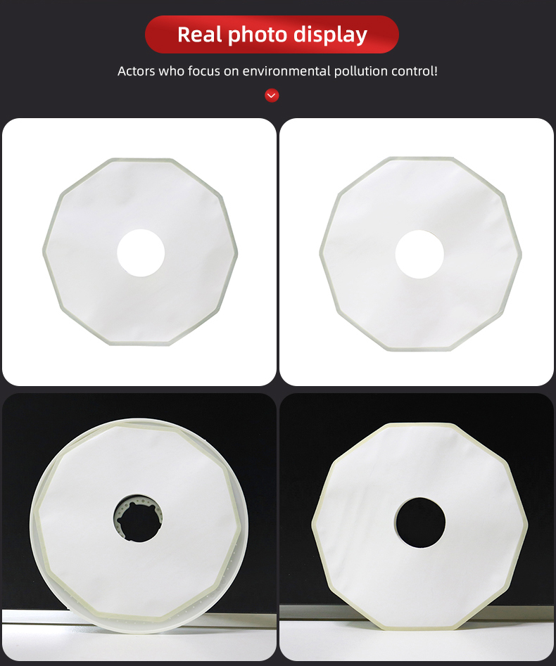 Water Filtration Decagonal Diaphragm For Landfill Leachate Treatment