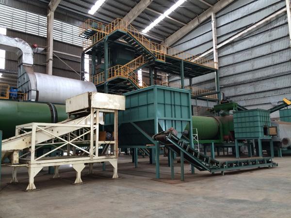 Organic Fertilizer Production Line 1-20K Tons/Year 380V