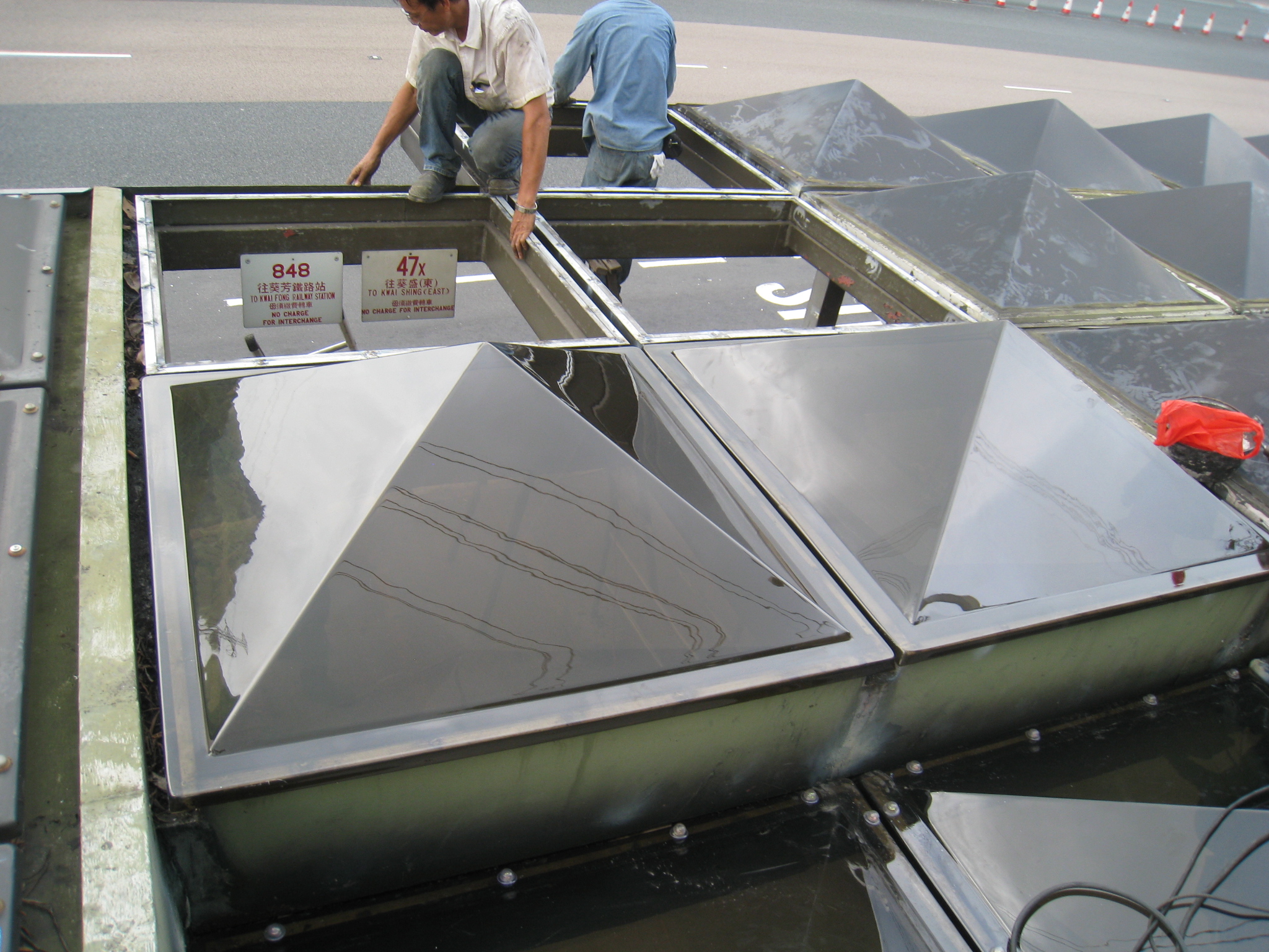Clear Skylight Polycarbonate Processed Products For Modern Buildings
