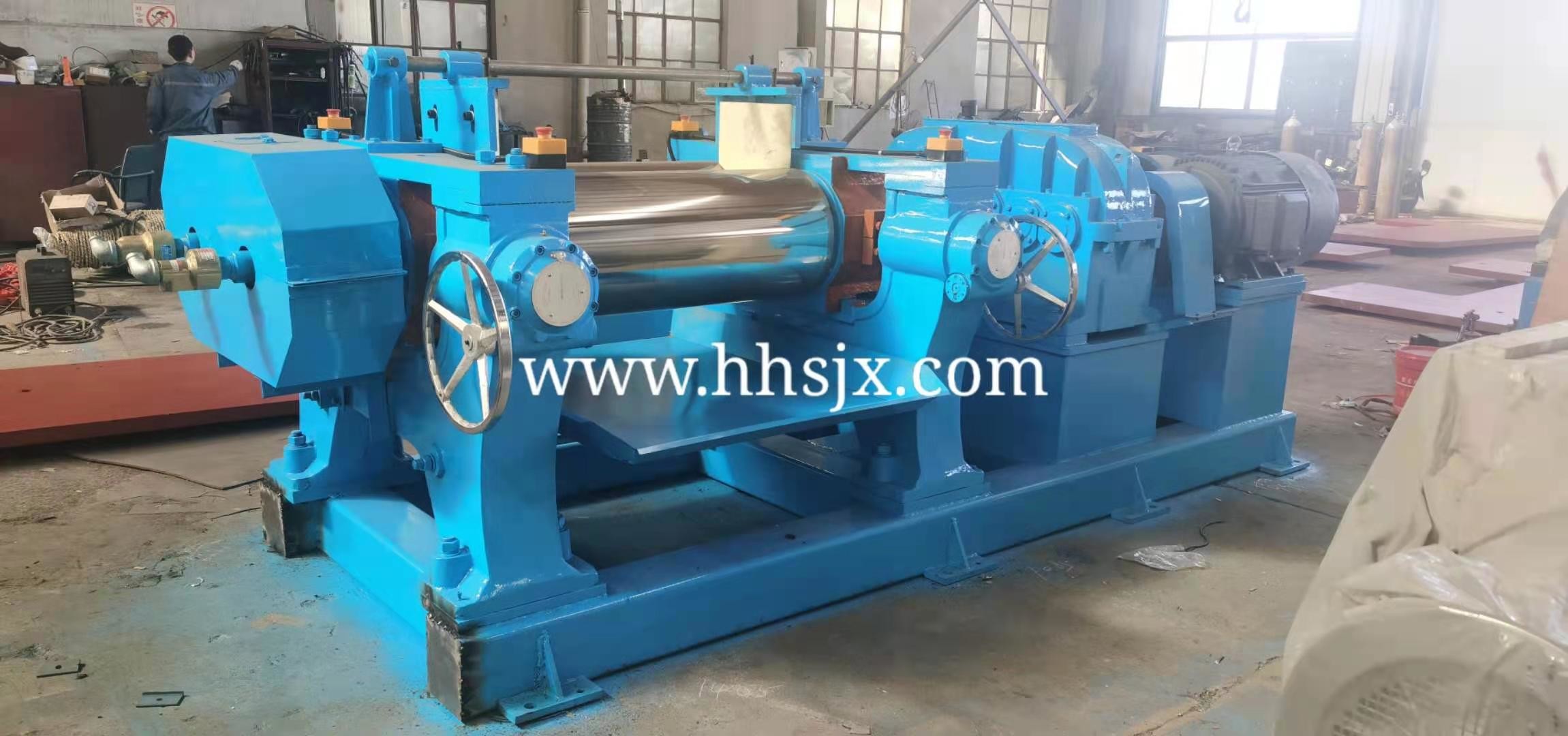 30r/Min Dia120mm Water Cooling 2 Roll Mill Machine Customerized For Rubber Plastic