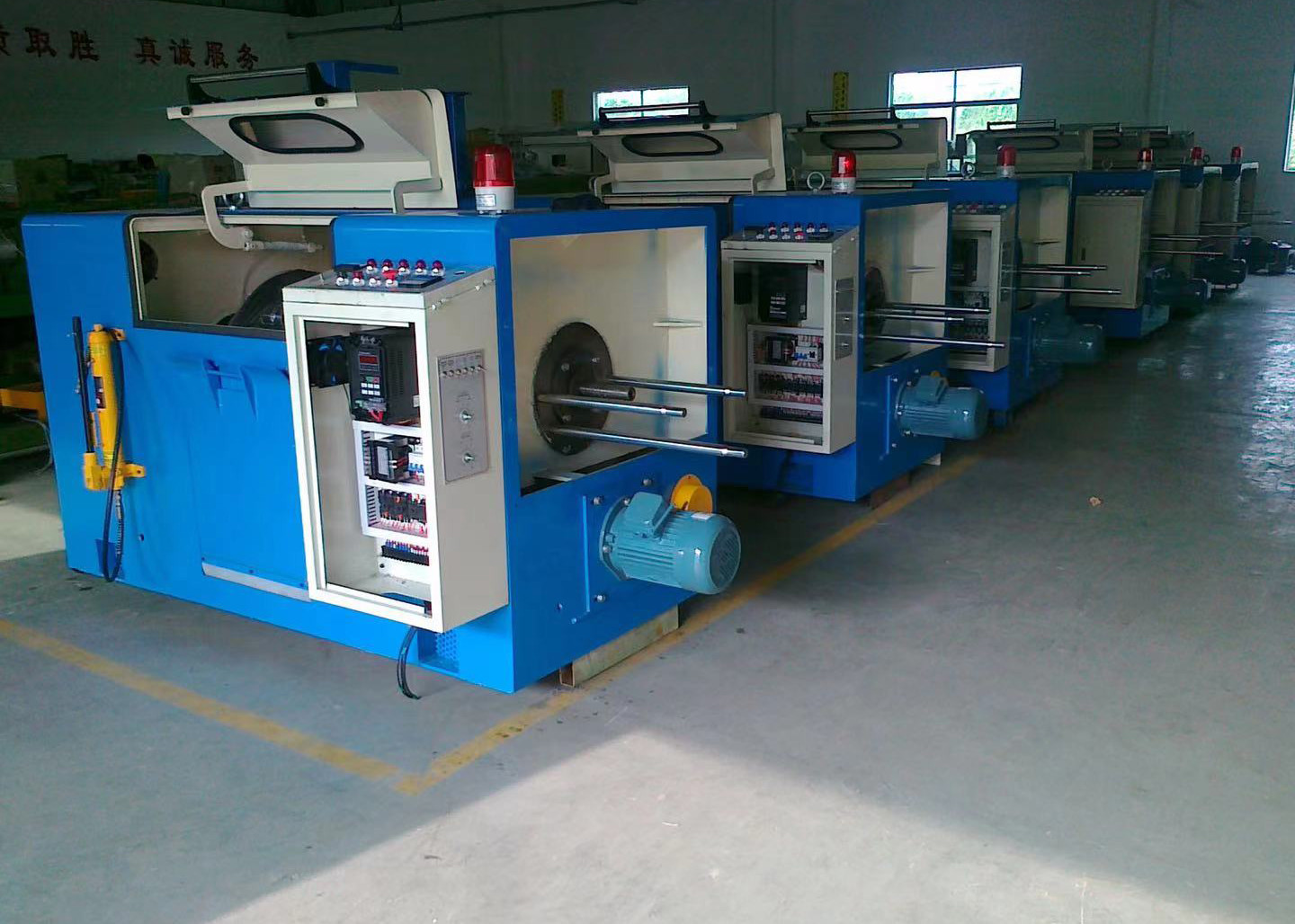 650p High Speed Double Twist Bunching Machine For Copper Wires