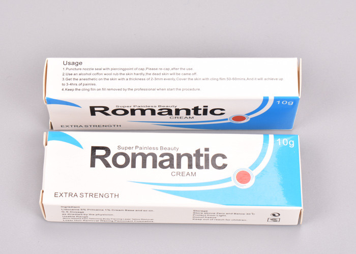 Individual Packing10G No Pain Numbing Cream Non Oily Purified Water Based