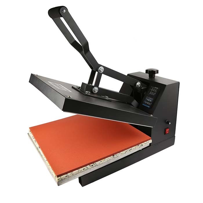 High Pressure Flat Clamshell Heat Press Machine For Sublimation Blanks Printing