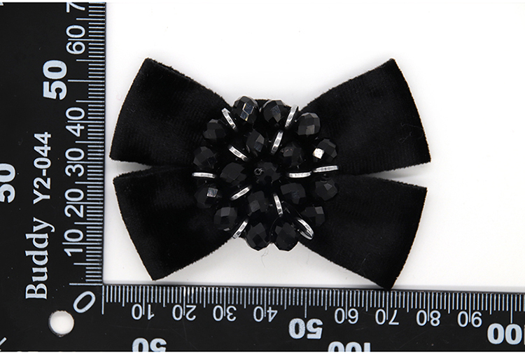 Hanging Plating Fashion Decorative Shoe Clips Horsehair - Like Bow Shape