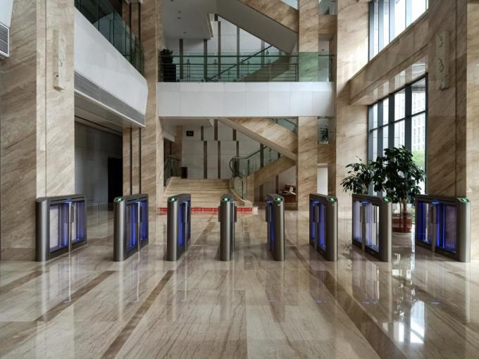 Speed Gate Pedestrian Turnstile Electronic Access Control Turnstile Gate With CE Certification 1