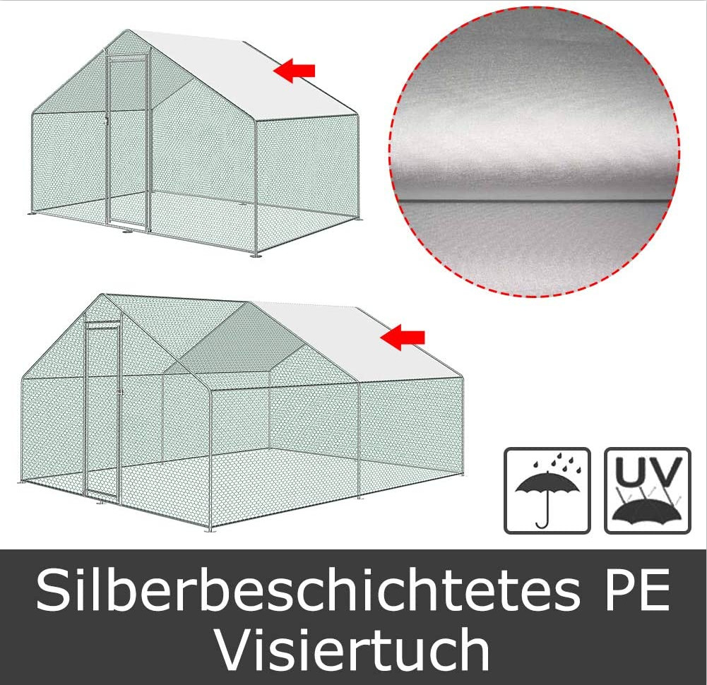 UV Protect 100 Polypropylene 2mx3m Walk In Pet Cage