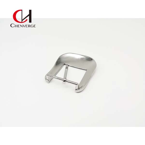 Flowers Bead Silver Belt Buckles Zinc Alloy Size 38mm For Bags