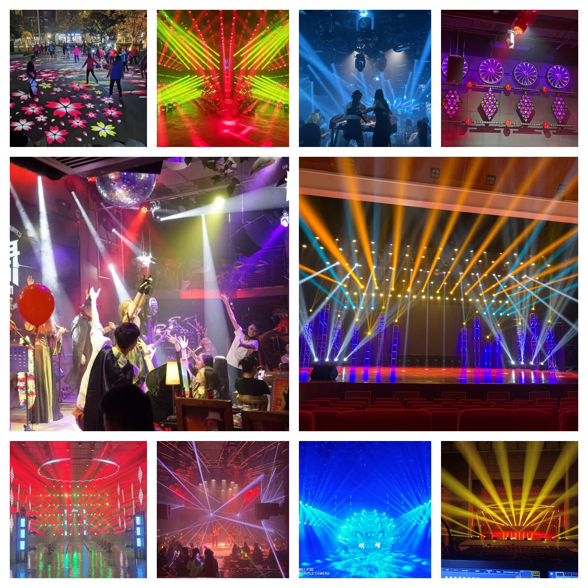AC 100-240V Input Voltage 480w LED Moving Head Beam Spot Light for Party Lighting