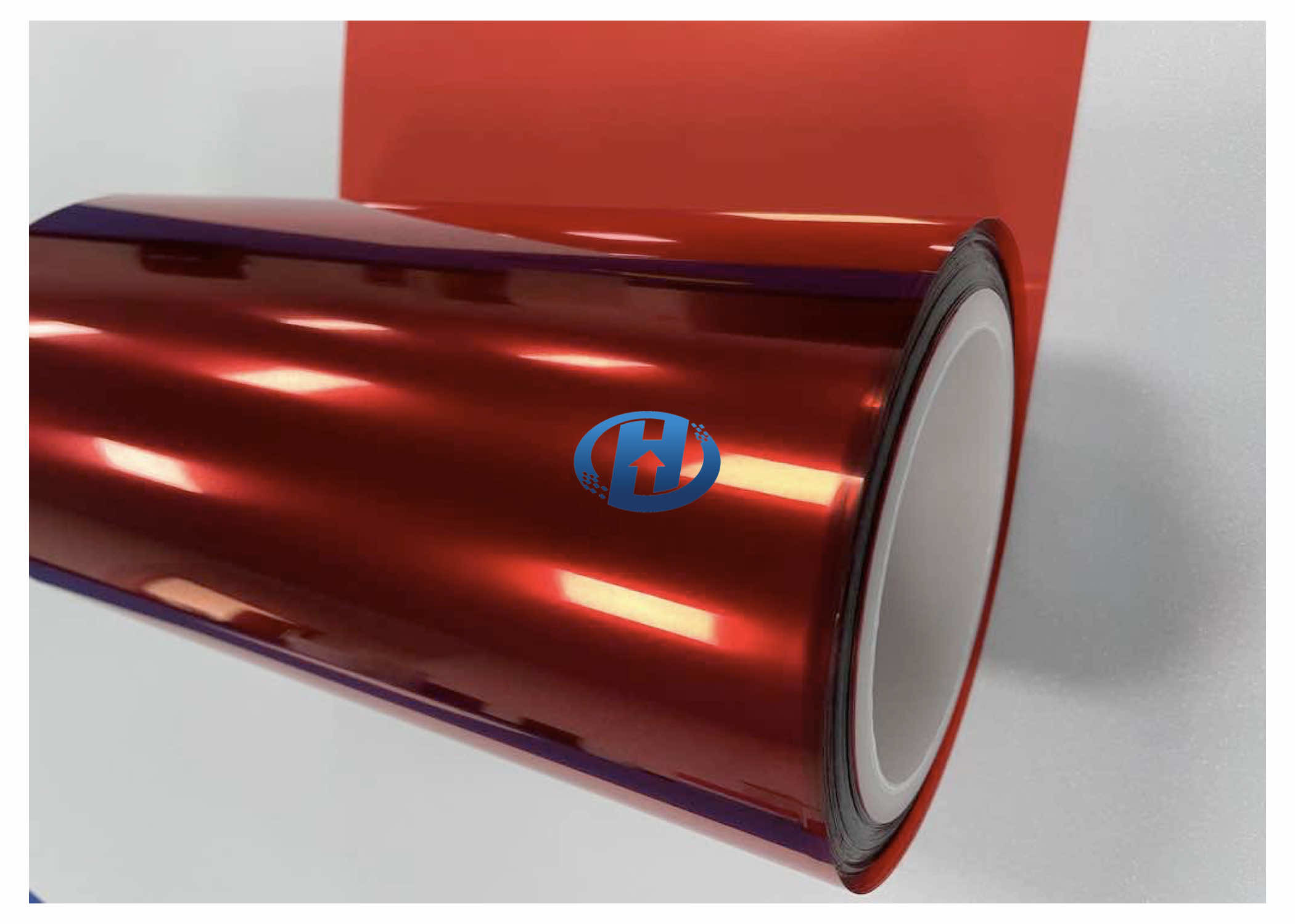 20 μm Red PET Anti Static & Silicone Coating Film For Converting Process in 3C industries
