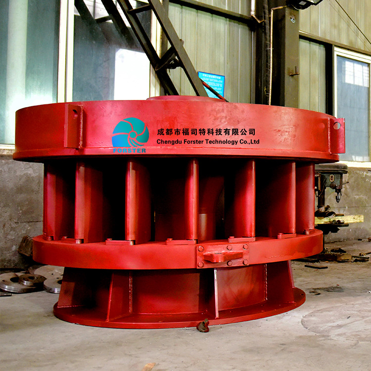 Micro Low Water Head Kaplan Turbine GeneratorUnit Highly Automation Control