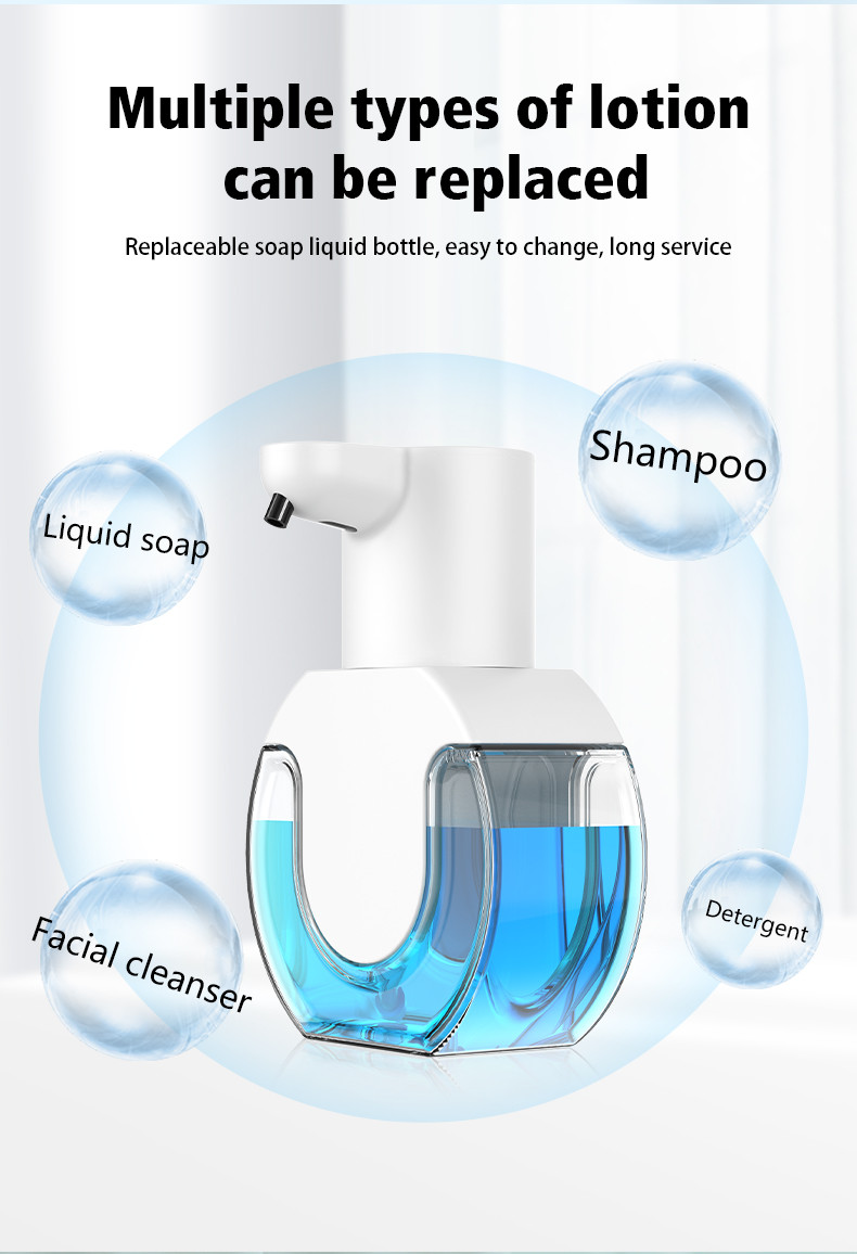 430ml Automatic Soap Dispenser With 4 Speed Adjustment